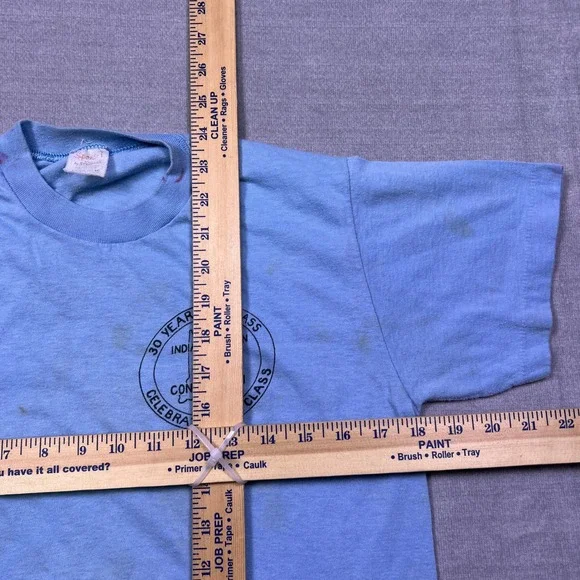 1983 NCCC Corvette Convention Indiana‎ Mens Light Blue T Shirt Large - Picture 8 of 14